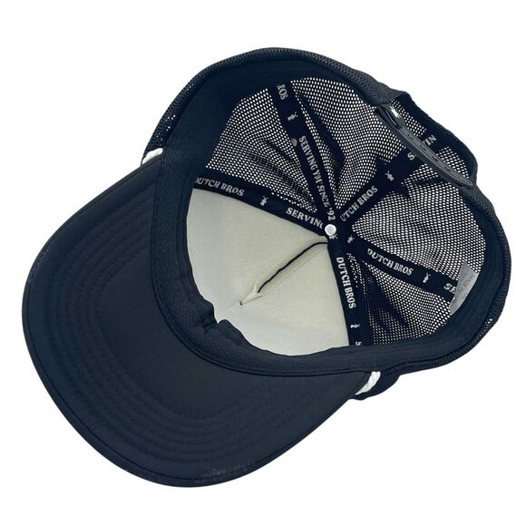 Dutch Bros Drink More Coffee Trucker Snapback Hat 2023 Black Mesh Cap Adjustable - Picture 5 of 5